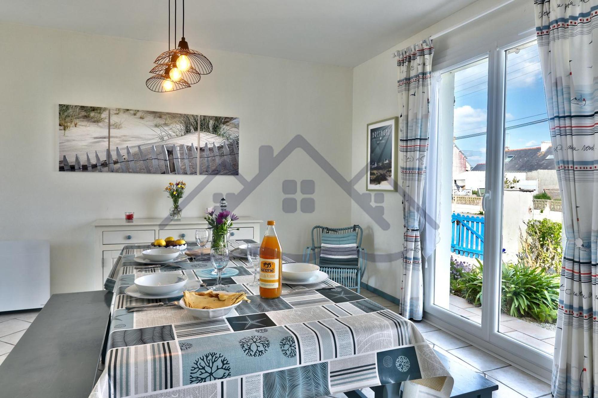 Localise - M3B - Souvenir Du Guil - Maison De Plain-Pied Avec Jardin Clos Au Guilvinec - Tout A Pied, Plages, Port, Centre, Commerces, Marche - Wif Inclus - Linge De Lit Inclus - Animaux Bienvenus Buitenkant foto