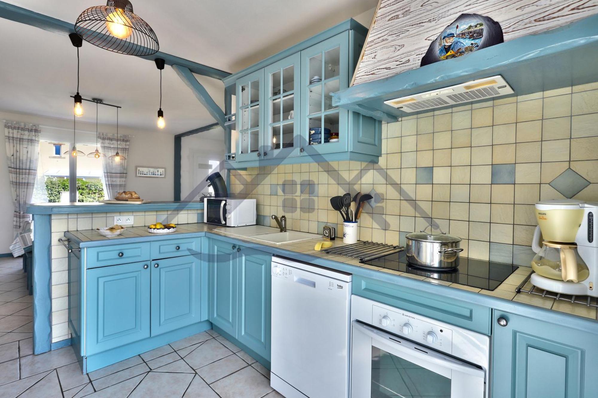 Localise - M3B - Souvenir Du Guil - Maison De Plain-Pied Avec Jardin Clos Au Guilvinec - Tout A Pied, Plages, Port, Centre, Commerces, Marche - Wif Inclus - Linge De Lit Inclus - Animaux Bienvenus Buitenkant foto