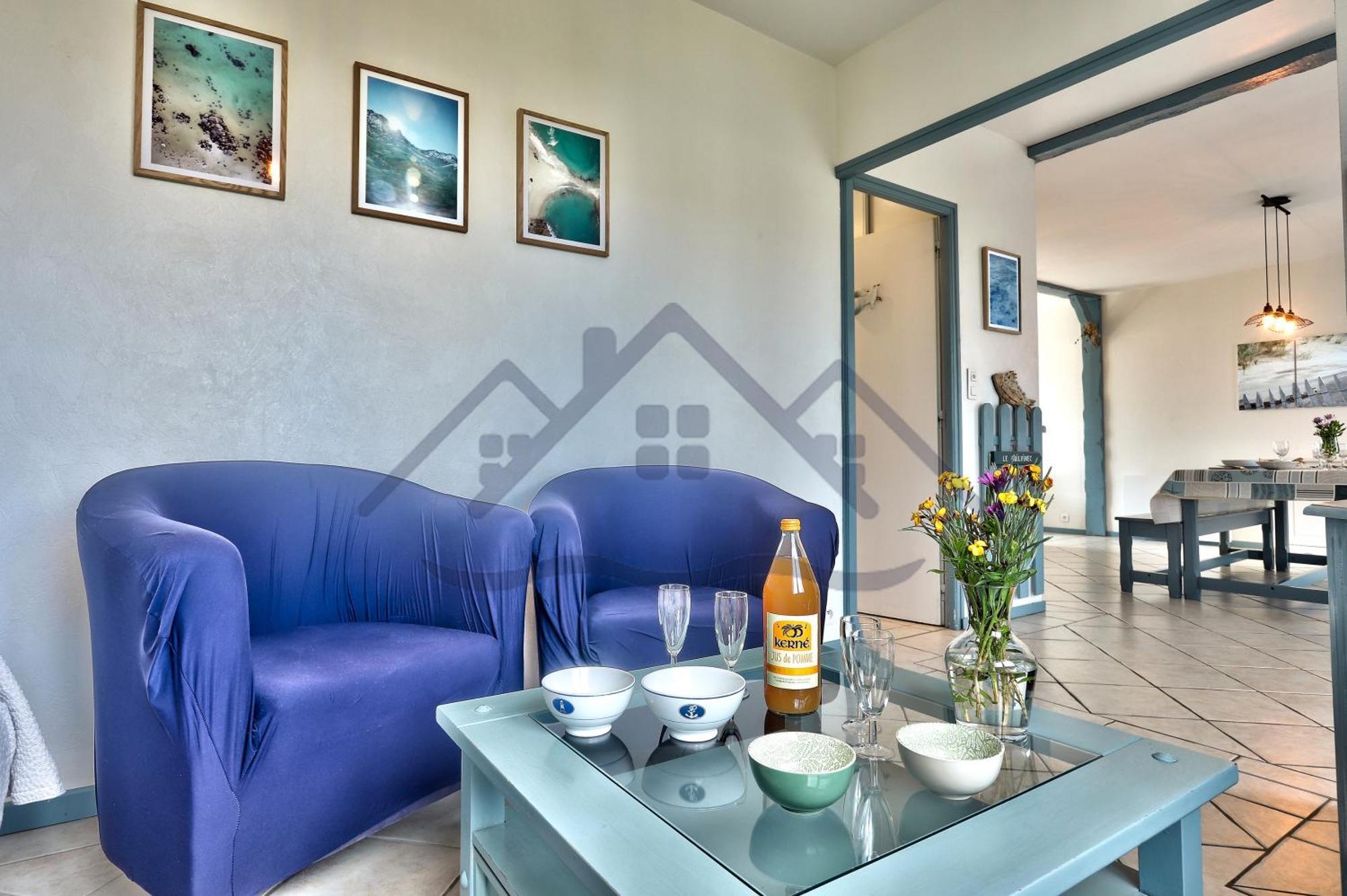 Localise - M3B - Souvenir Du Guil - Maison De Plain-Pied Avec Jardin Clos Au Guilvinec - Tout A Pied, Plages, Port, Centre, Commerces, Marche - Wif Inclus - Linge De Lit Inclus - Animaux Bienvenus Buitenkant foto