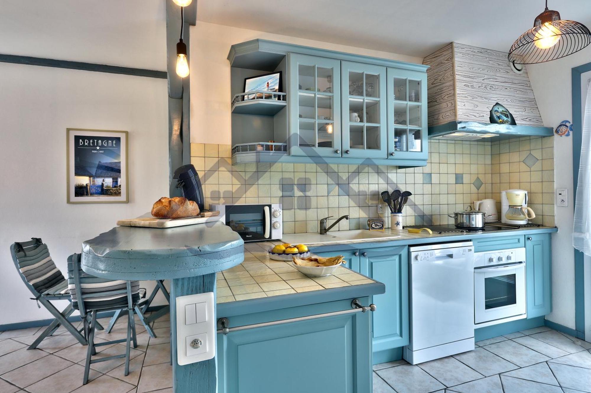 Localise - M3B - Souvenir Du Guil - Maison De Plain-Pied Avec Jardin Clos Au Guilvinec - Tout A Pied, Plages, Port, Centre, Commerces, Marche - Wif Inclus - Linge De Lit Inclus - Animaux Bienvenus Buitenkant foto