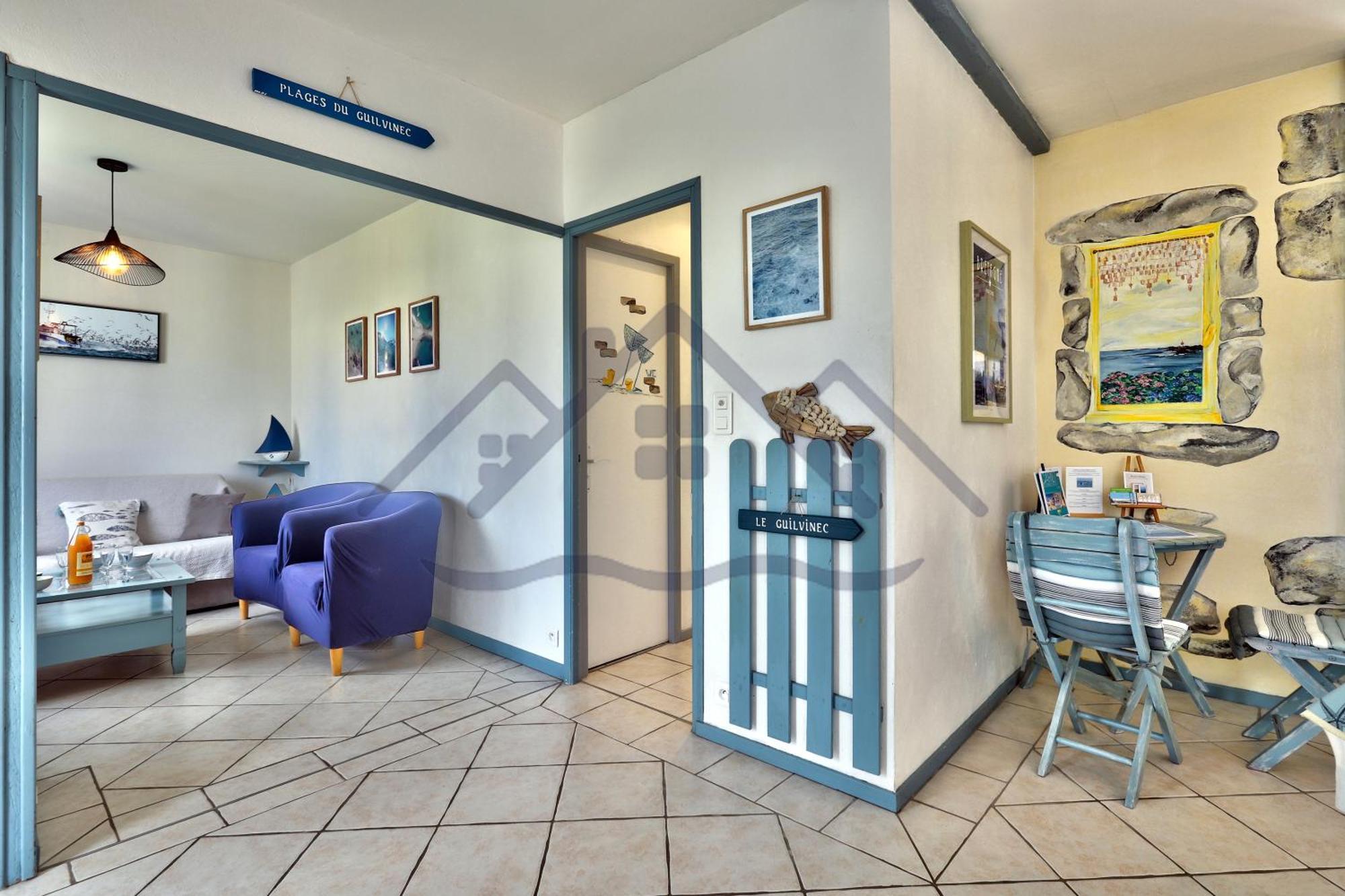 Localise - M3B - Souvenir Du Guil - Maison De Plain-Pied Avec Jardin Clos Au Guilvinec - Tout A Pied, Plages, Port, Centre, Commerces, Marche - Wif Inclus - Linge De Lit Inclus - Animaux Bienvenus Buitenkant foto