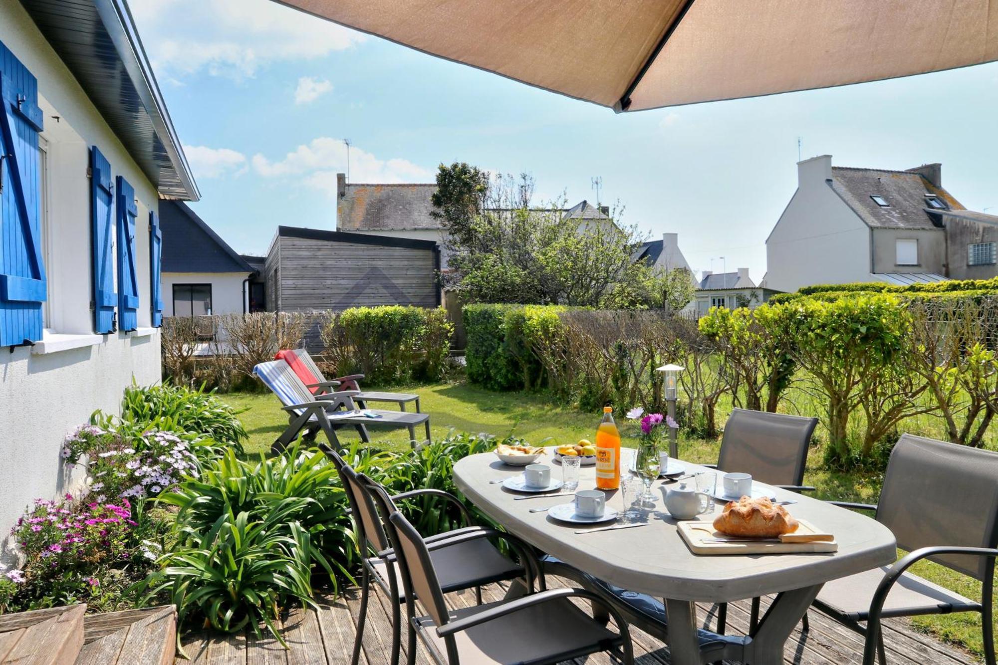 Localise - M3B - Souvenir Du Guil - Maison De Plain-Pied Avec Jardin Clos Au Guilvinec - Tout A Pied, Plages, Port, Centre, Commerces, Marche - Wif Inclus - Linge De Lit Inclus - Animaux Bienvenus Buitenkant foto