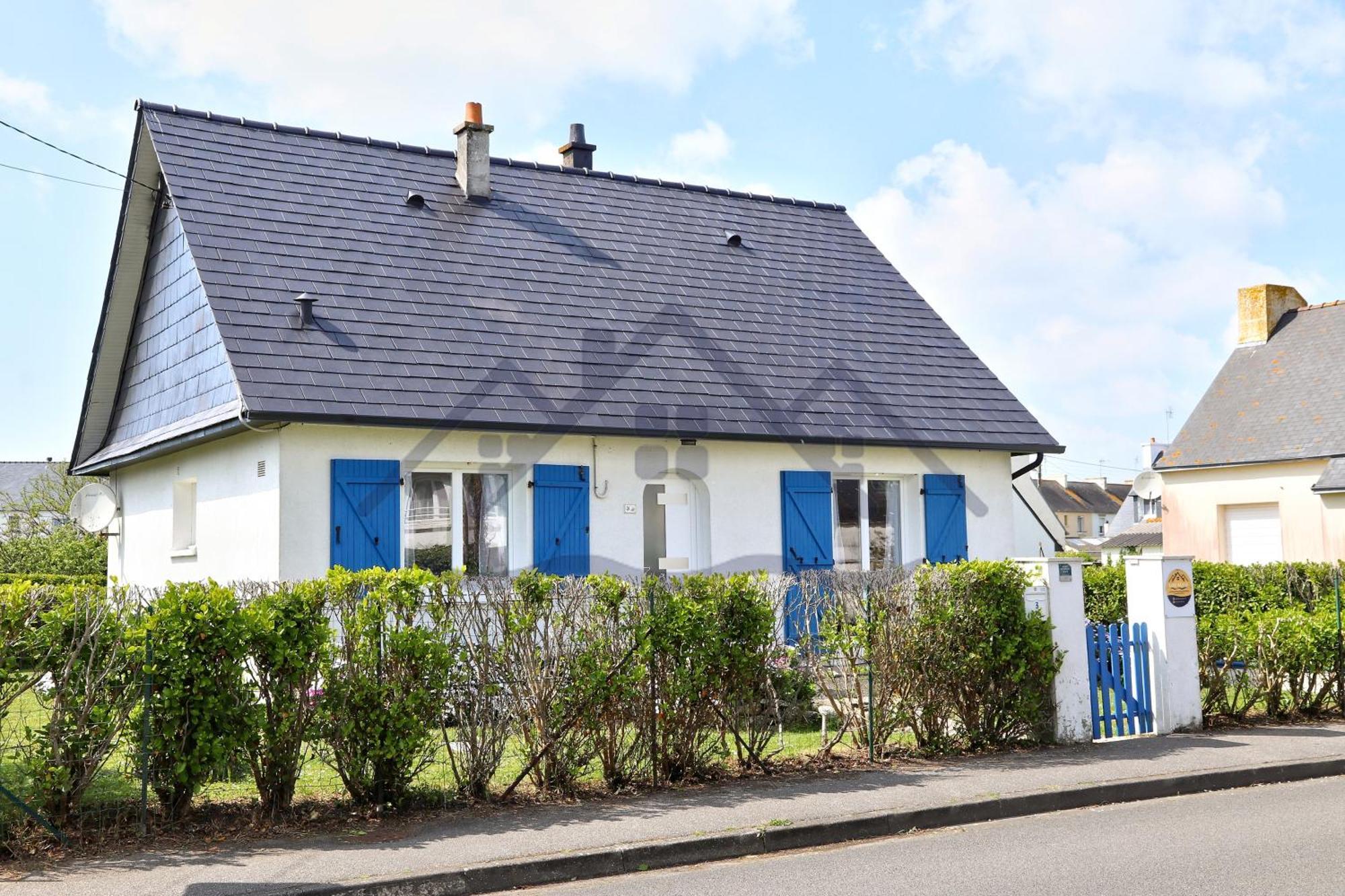Localise - M3B - Souvenir Du Guil - Maison De Plain-Pied Avec Jardin Clos Au Guilvinec - Tout A Pied, Plages, Port, Centre, Commerces, Marche - Wif Inclus - Linge De Lit Inclus - Animaux Bienvenus Buitenkant foto