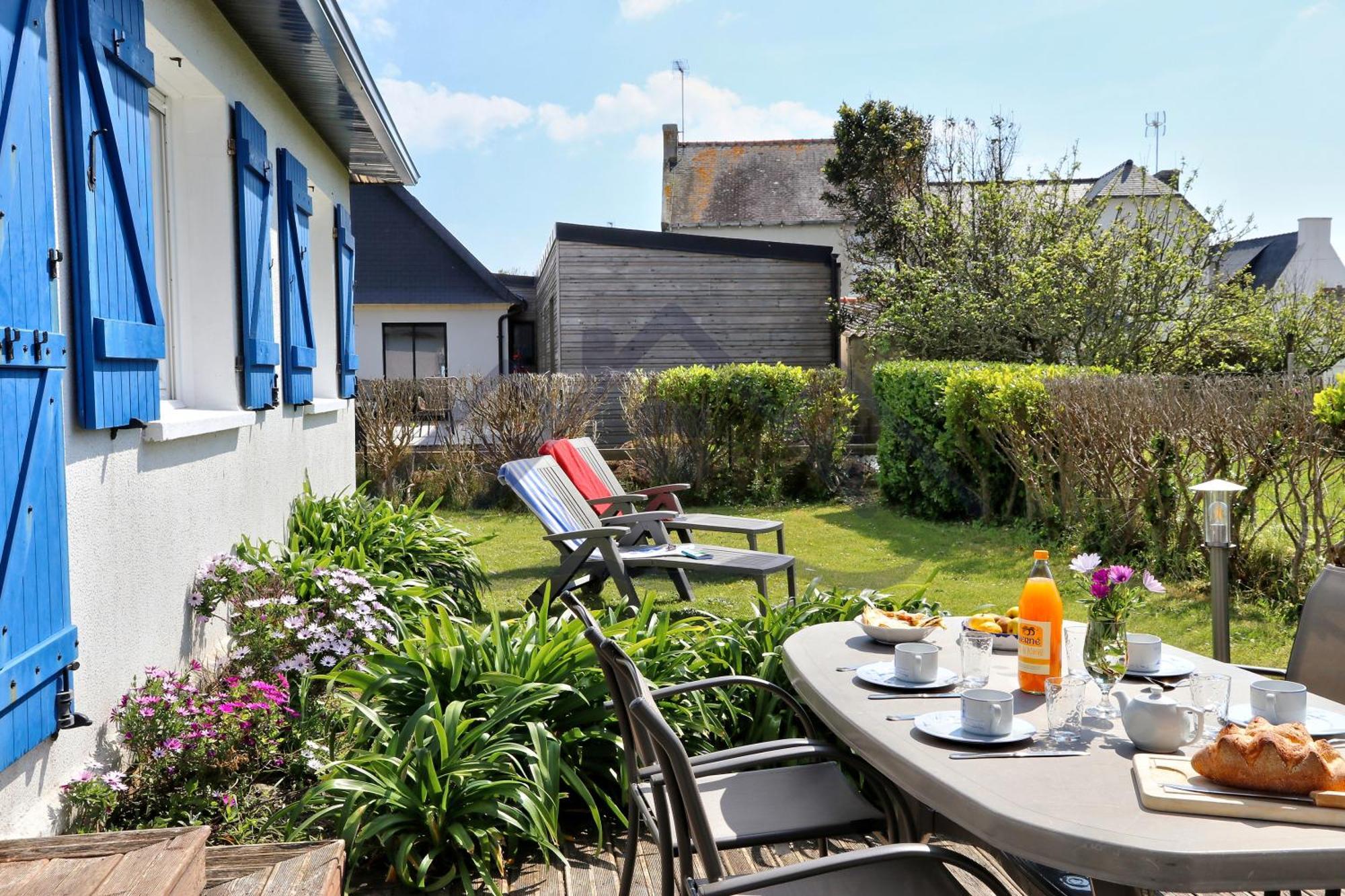 Localise - M3B - Souvenir Du Guil - Maison De Plain-Pied Avec Jardin Clos Au Guilvinec - Tout A Pied, Plages, Port, Centre, Commerces, Marche - Wif Inclus - Linge De Lit Inclus - Animaux Bienvenus Buitenkant foto